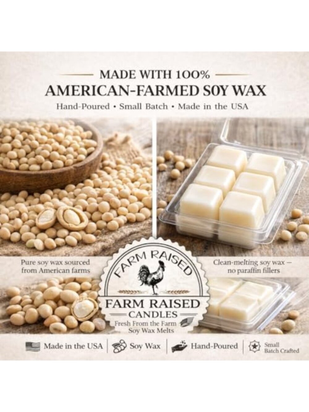 Autumn Scented Wax Melts Variety Pack - 5 Count, 16 oz - Cozy Home Fragrance - Picture 5 of 6